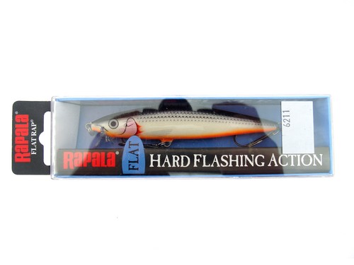 NEW 2026 Rapala Flat Rap 10cm 12g Balsa Lure Perch Asp Trout Zander COLORS - Afbeelding 10 van 10