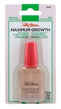 2 PACK Sally Hansen Maximum Growth Treatment Clear 0.45 Ounce