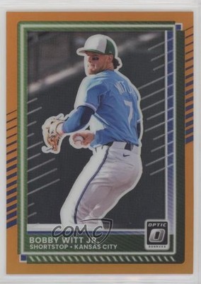 2025 Panini Donruss Optic Orange Prizm 65/199 Bobby Witt Jr #27 0jr6