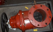 CLOW C515P2  6" GRVD FLG NRS RESILIENT WEDGE FIRE MAIN GATE VALVE (000)
