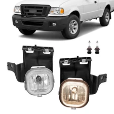 Front Fog Light Lamp Set For Ford Ranger 2006-2007 W/Bulb #FO2593212 #FO2592212