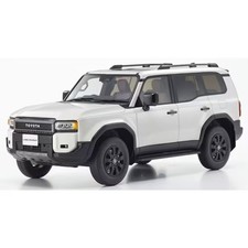 Kyosho Samurai 1/18 Scale Toyota Land Cruiser 250 White Finished Model New