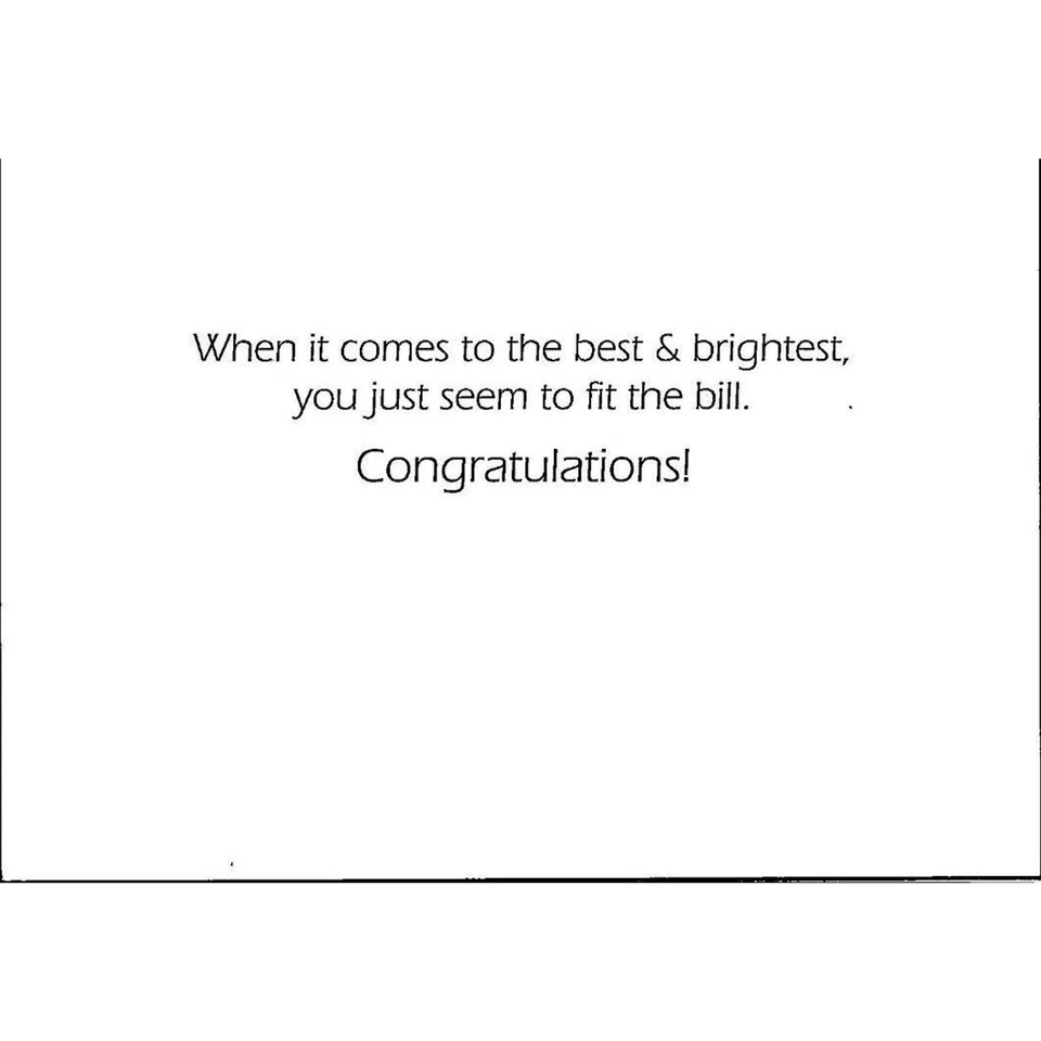 Leanin Tree Greeting Card Congratulations "Keel Billed Toucan" by Carl-W Rohrig - Image 2 of 3