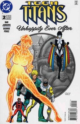 Teen Titans (2nd Series) #2 FN; DC | Dan Jurgens - w/Bag+Board