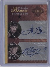 2009-10 O-Pee-Chee Premier Gold 4/10 Matt Duchene John Tavares #PS2-TD Auto 2l2