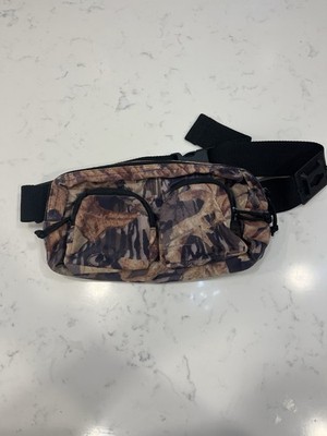 Fieldline Mossy Oak Forest Floor Waist Pack Zip Closure Adjustable