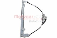 Metzger Fensterheber Manuell Vorne Rechts FüR Fiat Panda 169 Van