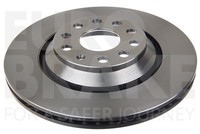 Eurobrake 2X Bremsscheibe Ø310Mm BelüFtet FüR VW Golf VI 1.4 Tiguan Allspace
