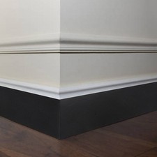 Adhesive Wall Skirting Board Cover Flexible Trim for Living Room Decoration