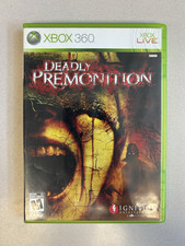 Deadly Premonition, Microsoft Xbox 360, 2010, Complete CIB, Very Good Disc