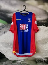 Crystal Palace 2016 - 2017 home shirt jersey Macron #28 MILIVOJEVIC size XL 2XL