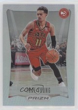 2020-21 Panini Prizm Prizm Flashback Silver Prizm Trae Young #13 s1r