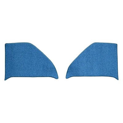 For Chevy C30 Pickup 60-63 Carpet Standard Replacement Die Cut Bright Blue Kick