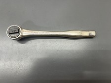 (q) VINTAGE MATCO TOOLS BR8DP 3/8" DRIVE ROUND HEAD RATCHET - MADE IN USA