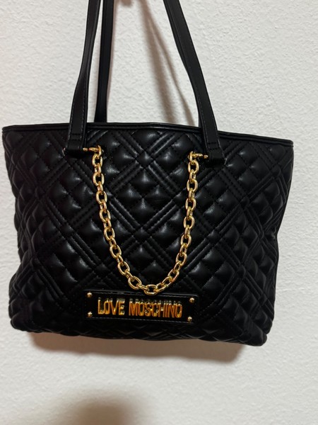 Love Moschino Handtasche, schwarz, Neuwertiger Zustand