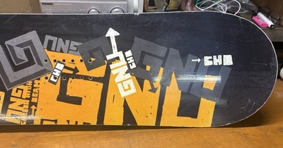 GNU Carbon High Beam (CHB) All Mountain Snowboard 159 cm