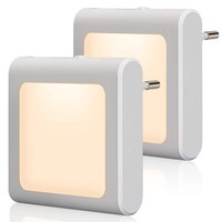 Nachtlicht DäMmerungssensor Warmweiß Dimmbar Steckdose LED 2 StüCk 0,5W