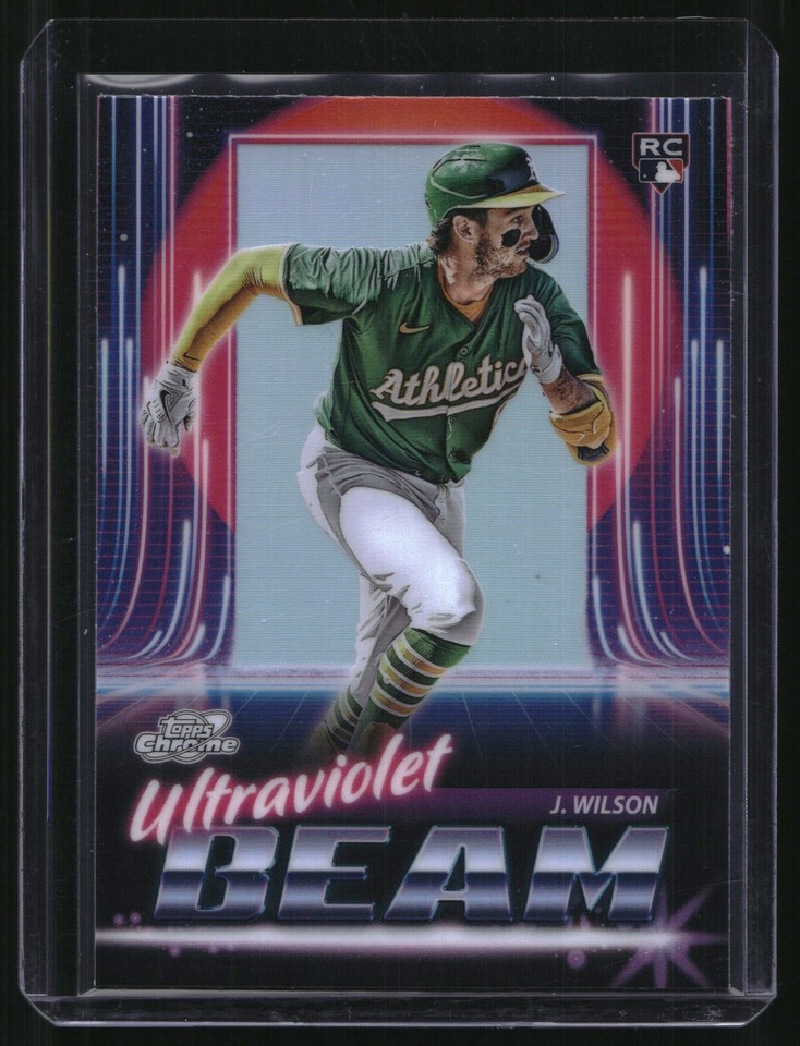 2025 Topps Chrome Cosmic Ultraviolet Beam #UB-9 Jacob Wilson RC