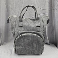 NWOT Enfamil Wonderbag Insulated Milk Bottles Baby Bag Gray Diaper Bag Backpack