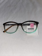 Foster Grant ez2c designer Nellie Reading Glasses Tortoise Shell Turquoise 2.50
