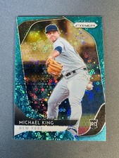 Michael King (RC) - 2020 Panini Prizm Teal Donut Circles #/15, Yankees