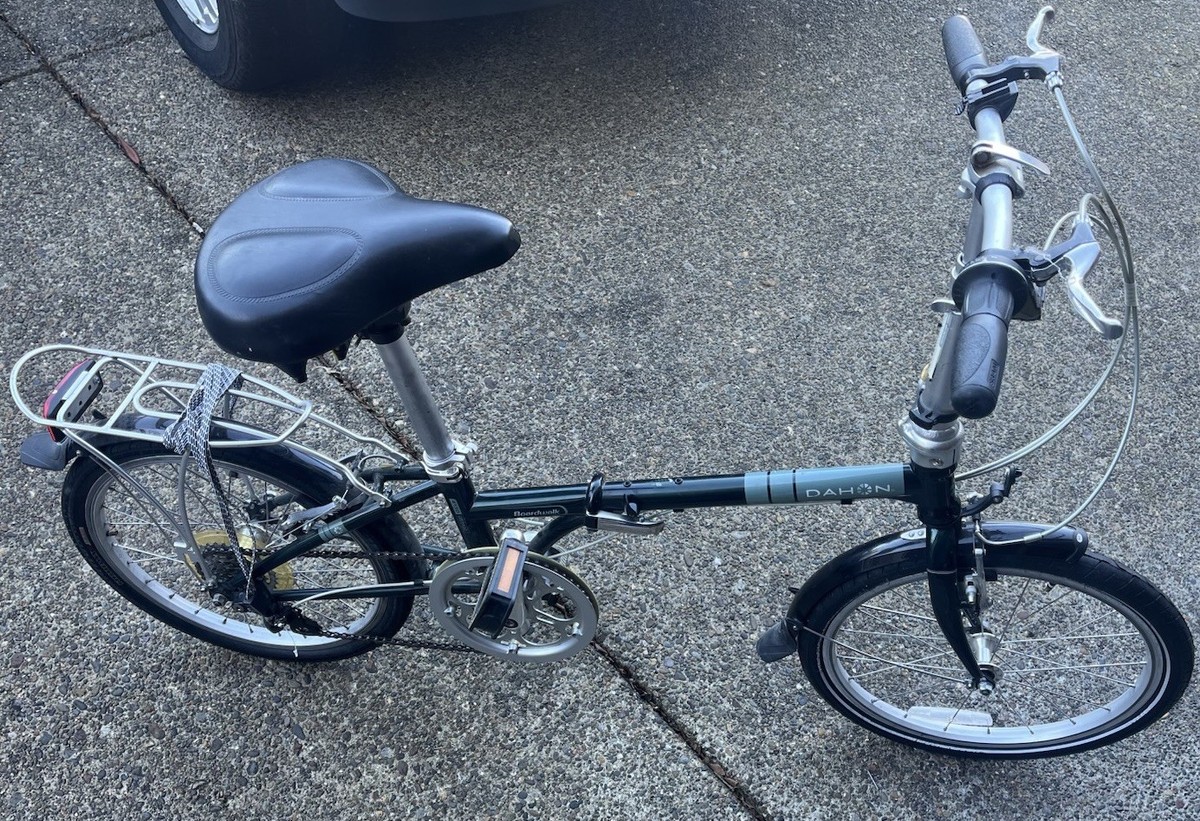 Dahon Travel Boardwalk 7 Speed Folding Bik 4130 7 Speed Green | eBay