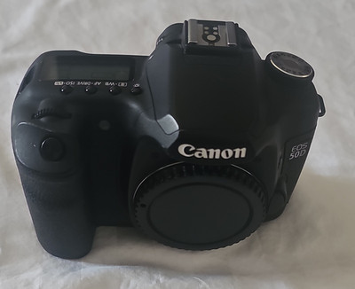 Canon EOS 50D Digital SLR Camera Body Only, 15.1MP, Black, USB, 3'' Screen
