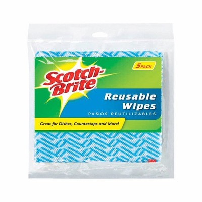 Scotch-Brite 9053-12-SM Microfiber Cleaning Cloth 11.5 Wx19.5 L in. (Pack of 12)