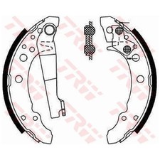 Bremsbackensatz hinten für Audi 100 C1 801 80 B2 811 A2 8Z0 81 | 24335911