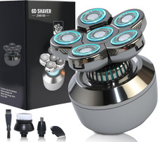 Head Shavers for Bald Men: Upgraded Detachable Head Shaver  6D Floating Heads  Dry