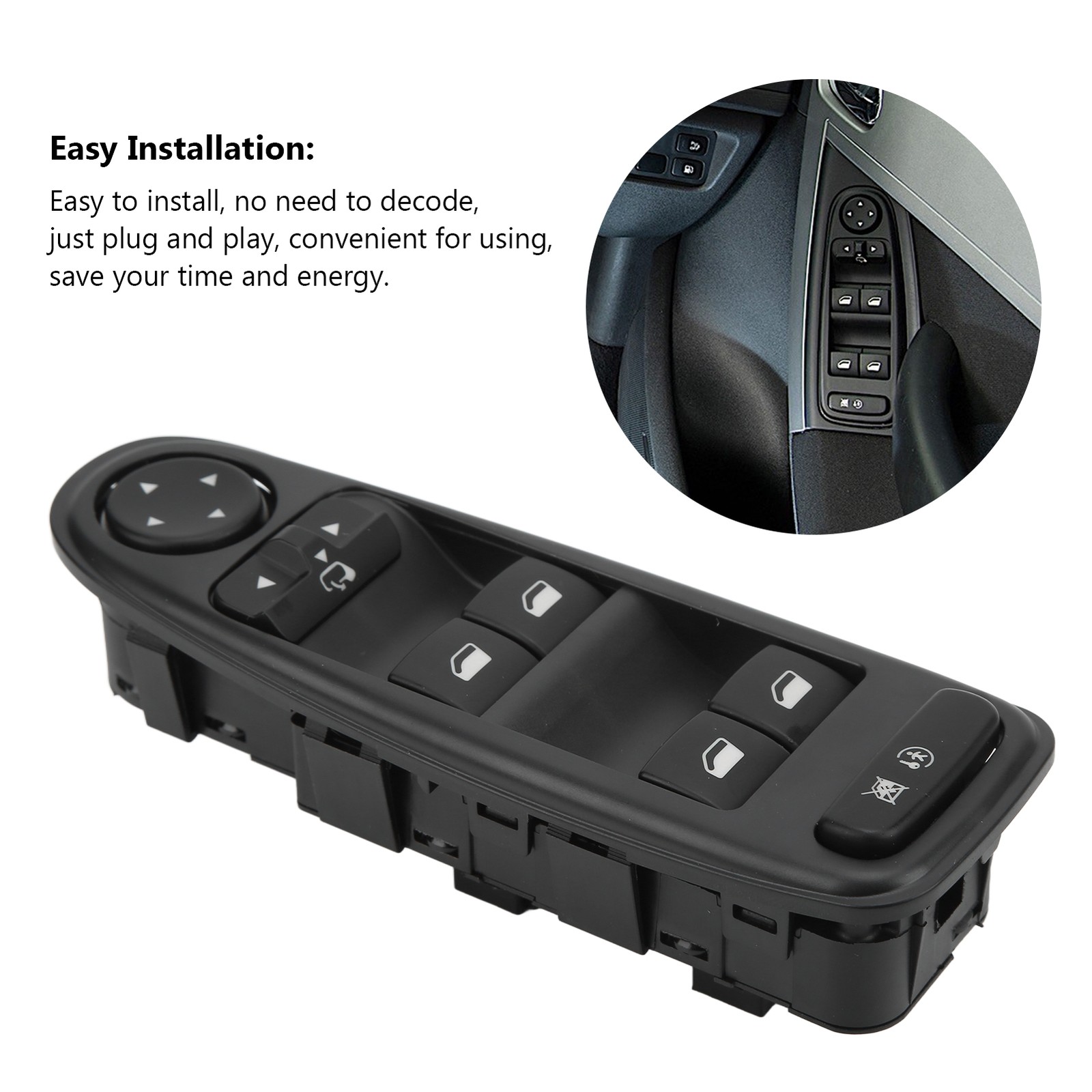 ⁺ Power Window Switch 6554.YH Electric Window Switch For C4 GRAND.