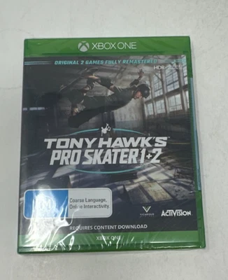 Tony Hawk's Pro Skater 1+2 Factory Seal Brand New