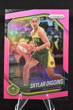2025 Panini Prizm WNBA Skylar Diggins #123 Pink Prizm /175 Seattle Storm