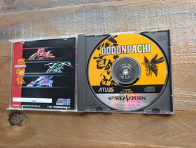 LIKE NEW ✹ DODONPACHI ✹ Sega Saturn Game JAPAN ✹ W/Spine & Reg✹ COMPLETE