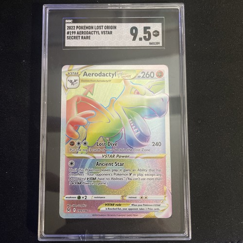 Aerodactyl VSTAR graded SGC 9.5 for sale on eBay