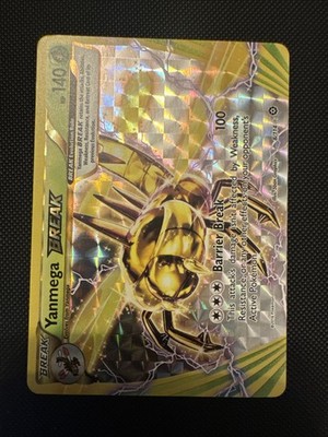 Pokémon TCG Yanmega Break Steam Siege 8/114 Holo Rare Out Of Print