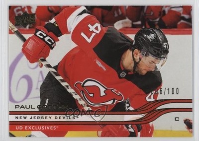 2025-26 Upper Deck Series 1 Exclusives 6/100 Paul Cotter #102 1r1g