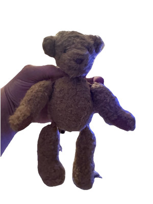 North American Bear Company  Peanut  the Curly Brown Teddy Bear Small Plush 1994