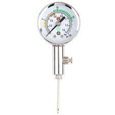Ball Pressure Gauge, Basketball Air Guage, Stainless Steel Accurate Air...