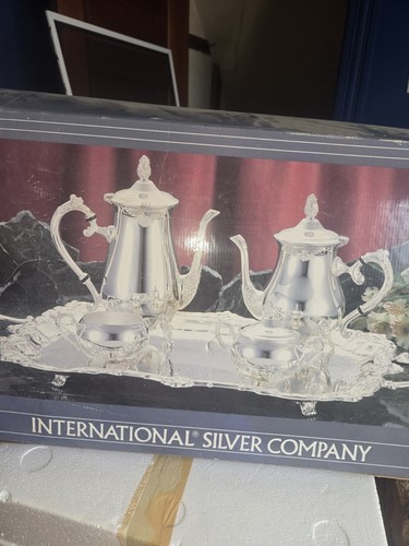 International Silver Company 5 teiliges Teeservice - Bild 1 von 8