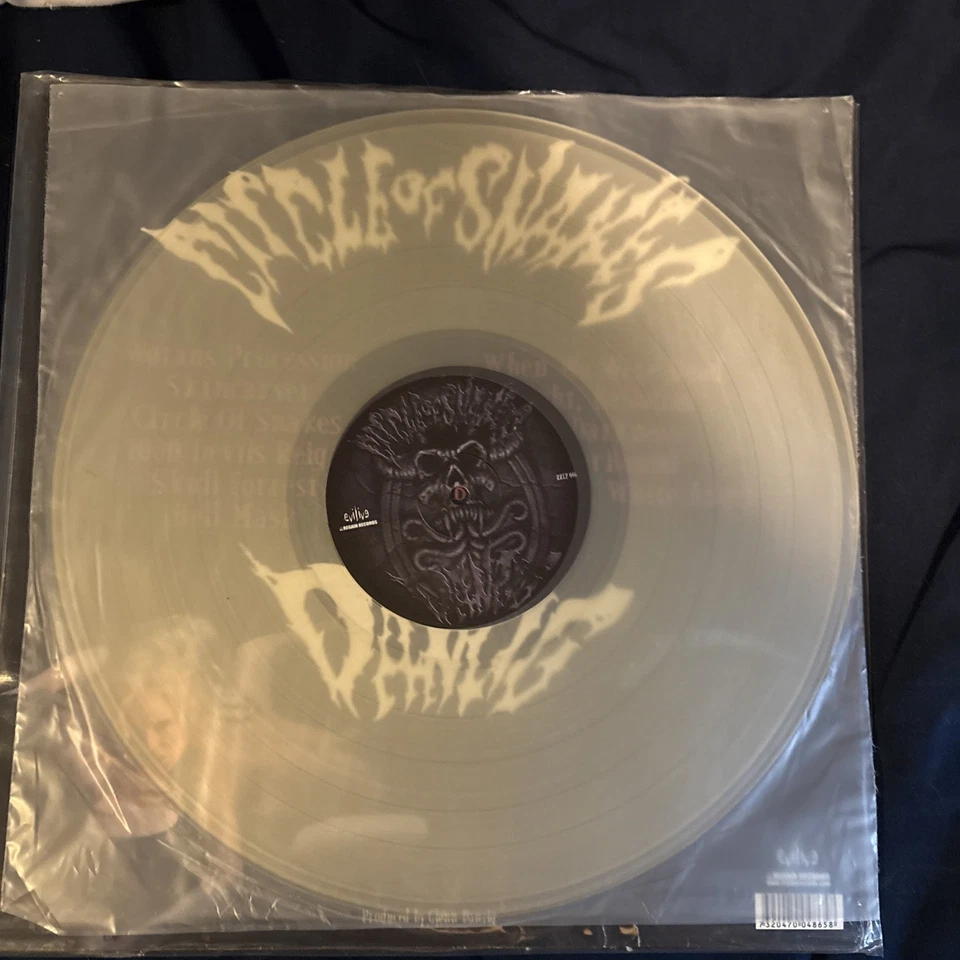 Danzig Circle Of Snakes Ckear Vinyl, Original Release Not Reissue, Samhain - Image 4 of 4
