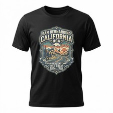 San Bernardino California Graphic T-Shirt Unisex Travel Tee