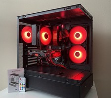 Red and Black Gaming PC - i7 / RX 580 8GB / 1...