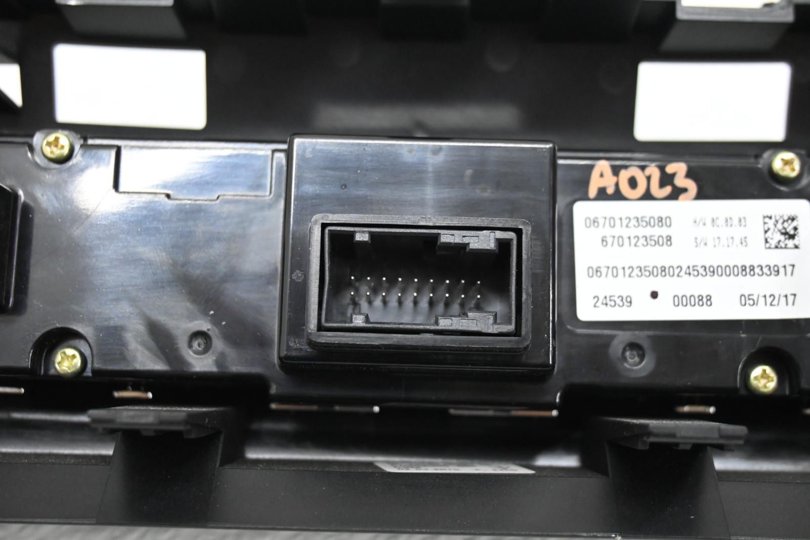 ⭐17-21 Maserati Ghibli Front Center Console HVAC Climate Control Switch Unit Oem