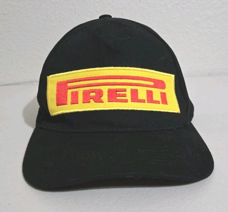 Nice Black  Embroidered Patch Pirelli Baseball Ca… - image 15
