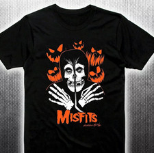 Misfits halloween Black Cotton T SHirt Halloween All size S-5XL NEW HD609