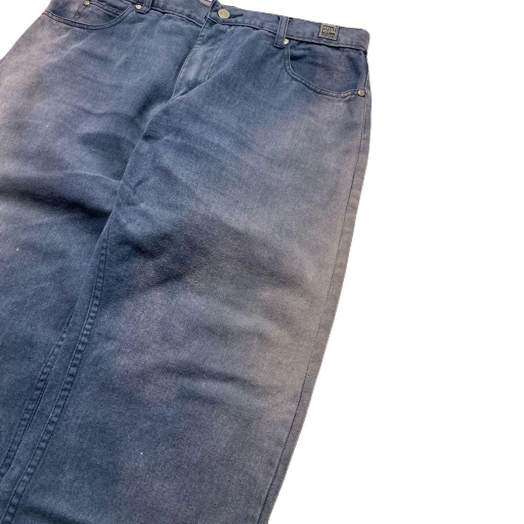 80S 90S Versace Sun Fade Pants Vintage Made In Italy thumbnail 4