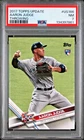 AARON JUDGE NY Yankees 2017 Topps Update #US166 Rookie RC Throwing PSA 7 NM