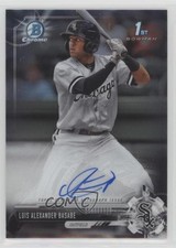 2017 Bowman Chrome Prospect Luis Basabe Alexander #CPA-LAB Auto 00m9