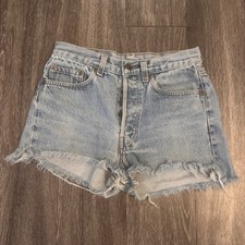Vintage Made In USA Women s 501 Cut Off Shorts Size 27